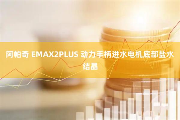 阿帕奇 EMAX2PLUS 动力手柄进水电机底部盐水结晶