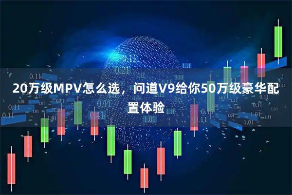 20万级MPV怎么选，问道V9给你50万级豪华配置体验
