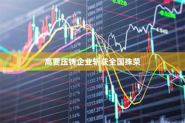高要压铸企业斩获全国殊荣