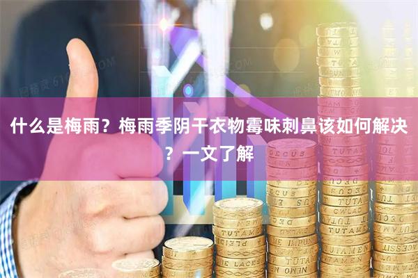 什么是梅雨？梅雨季阴干衣物霉味刺鼻该如何解决？一文了解