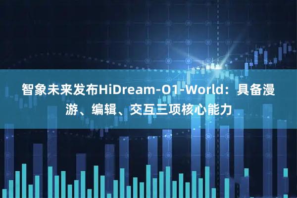 智象未来发布HiDream-O1-World：具备漫游、编辑、交互三项核心能力