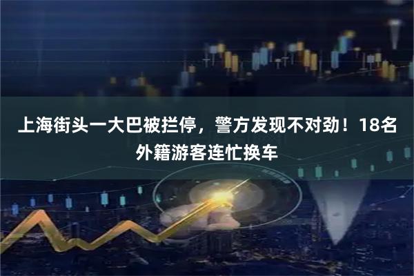上海街头一大巴被拦停,警方发现不对劲!18名外籍游客连忙换车